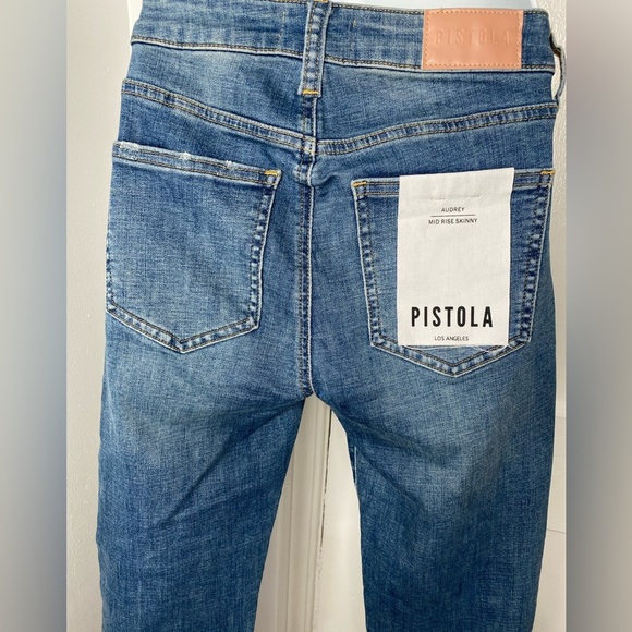 PISTOLA AUDREY MID RISE SKINNY NWT SIZE 26 NWT JEANS - Picture 8 of 10